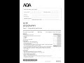 2025 AQA GCSE Geography Paper 3 8035 3 Geographical ApplicATIons