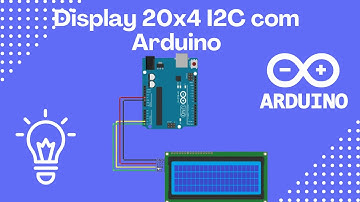 Programar um Display lcd 20x4 I2C com Arduino