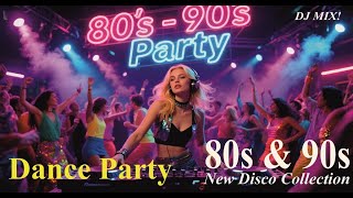 80s 90s Disco Party Hits Mix - The sound of 80´s & 90´s Dance music! 🎶✨
