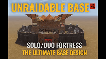 UNRAIDABLE Rust Base Design | The Ultimate Solo/Duo Fortress (2025)