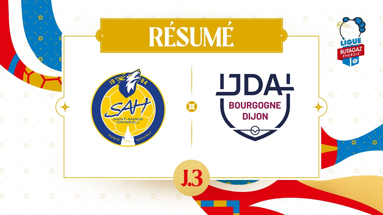 Résumé J3 - Saint-Amand / JDA Dijon, Ligue Butagaz Énergie 26-27