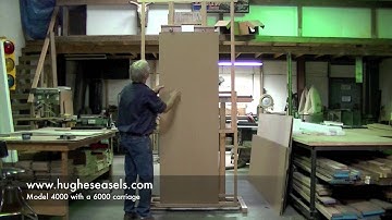 Hughes Easels Model 4000 with a 6000 Carriage