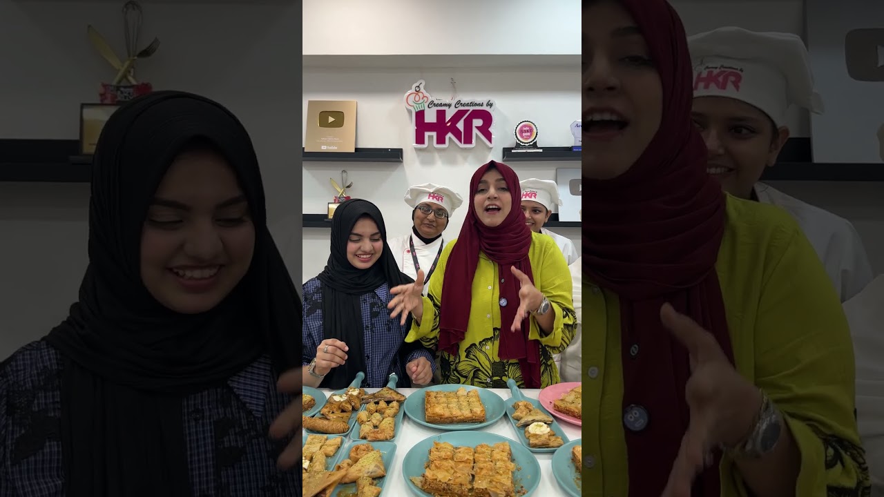 International Dessert Baking Course| Online-Offline Both Batches| Baklawa & Kunafa # #hkrshorts