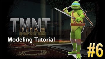 3Ds Max Cartoon Character Modeling Tutorial - Part 6