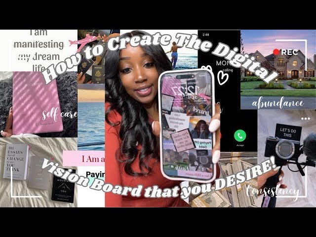 How to Make a Vision Board - The Pink Patola