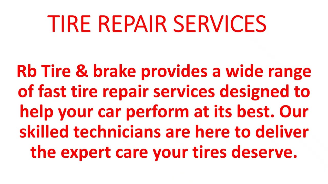 ⁣R B Tire & Brake - Complete Tire Store Solutions in San Diego, CA