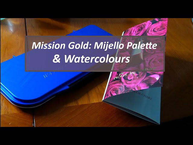 Mijello Mission Gold Watercolor  First Impression/Unboxing 