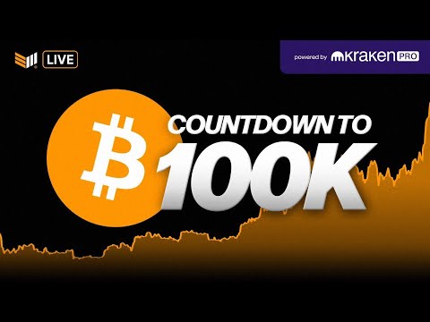 LIVE: $100K BITCOIN COUNTDOWN WITH KRAKEN DESKTOP