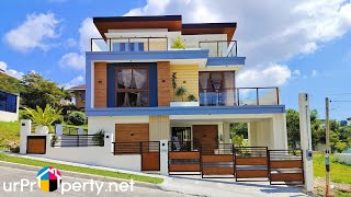 For Sale Modern House with Swimming Pool plus Overlooking View in Kishanta Talisay Cebu