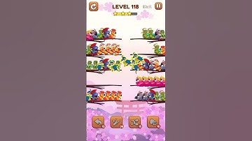 Bird Sort 2: Color Puzzle Level 118 #games #gaming #gameplay