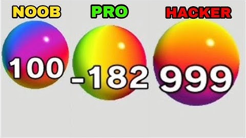 NOOB vs PRO vs HACKER - Calculate Ball