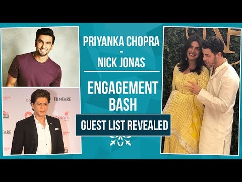 Priyanka Chopra- Nick Jonas Engagement Bash: GUEST LIST Revealed