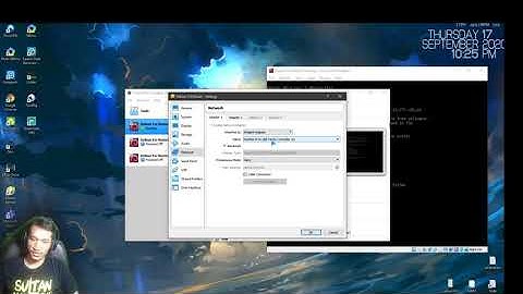 Menghubungkan Debian pada virtualbox ke Internet menggunakan Bridge adapter