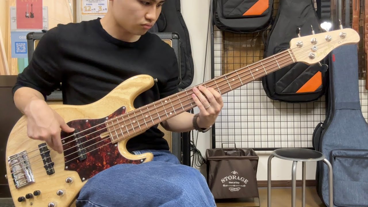 試奏】dragonfly / CL-DJB5 DG ASH/PAU NAT/TO3 - YouTube
