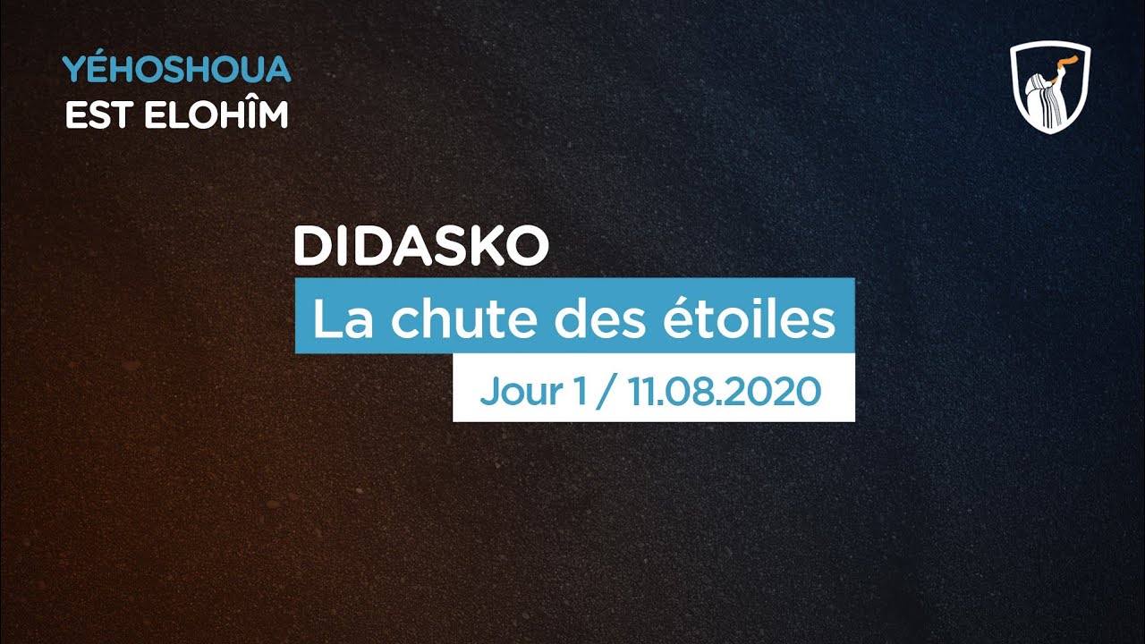 La chute des étoiles - Didasko 1/4 (Shora KUETU - 11/08/20)