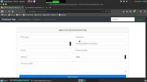 PHP OOP Concept   Building an Employee Management System  Using MVC model part 2 continued