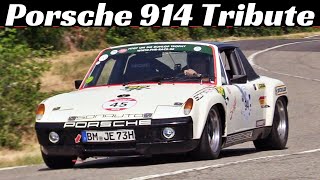 Porsche 914/6 Targa Racing Cars Tribute  FlatSix Engine Sound  Historic Hillclimbs & Circuits