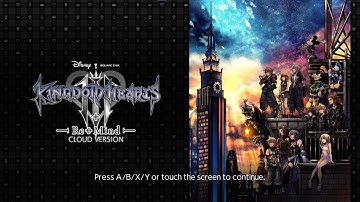 Kingdom Hearts III Cloud Version Demo (Nintendo Switch) - Gameplay