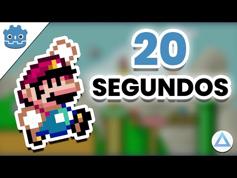 Create a Platformer Game in GODOT in 20 Seconds 🎮