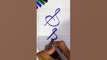 How to write in cursive Capital letter S |Cursive Writing for beginner |Cursive handwriting practice