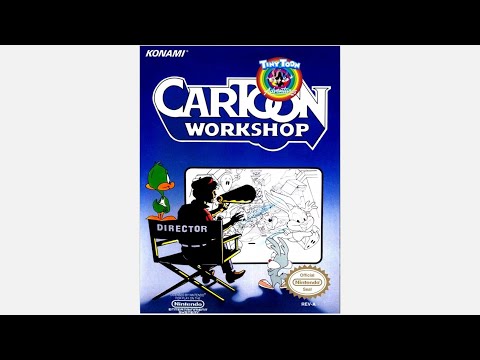 Tiny Toon Adventures Cartoon Workshop (NES прохождение) 4K Ultra HD