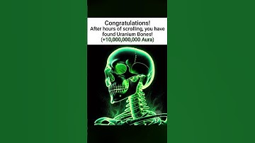 URANIUM BONES AURA ☢️