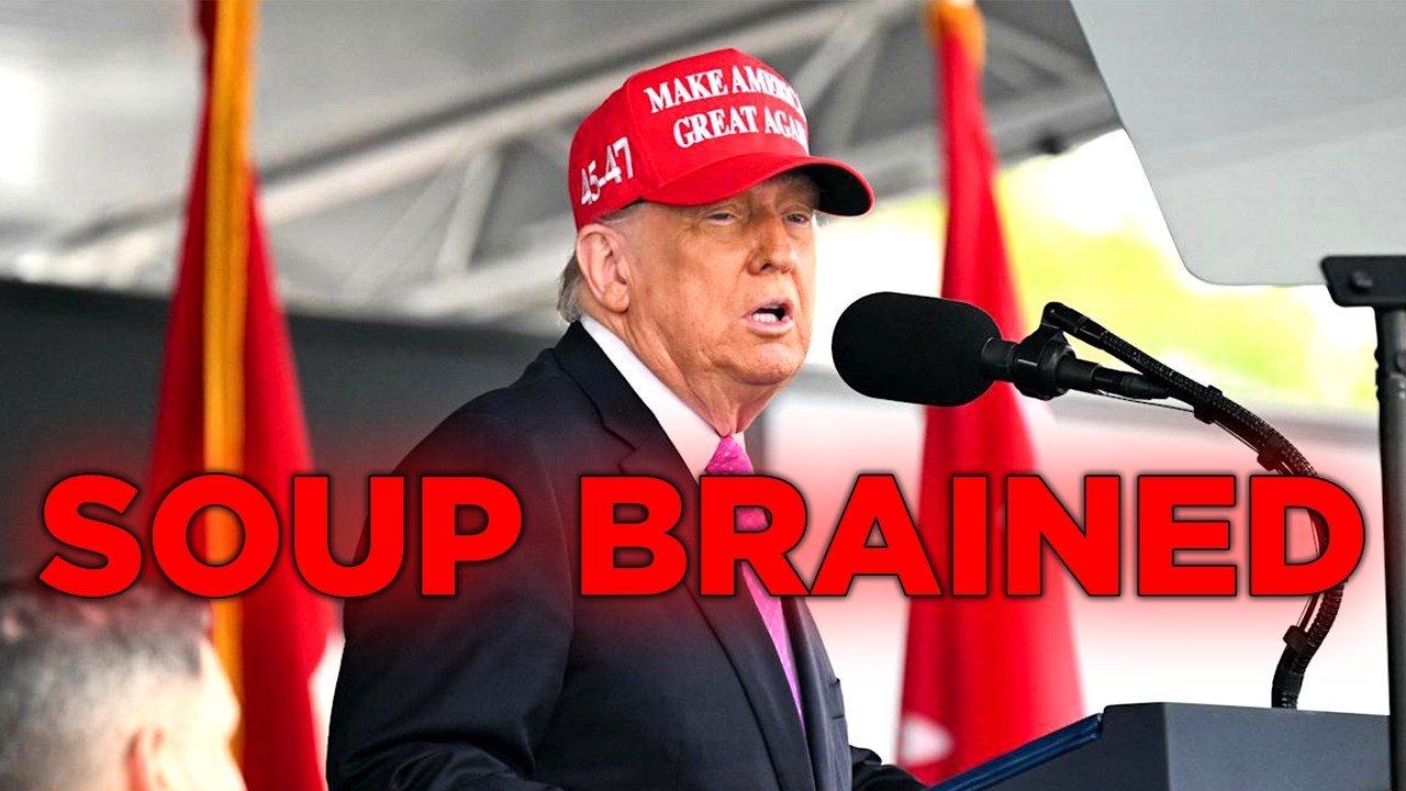 Cracking Up At Trump’s Awkward West Point Speech