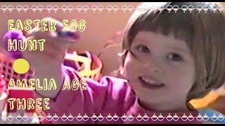 EASTER VLOG: Amelia's Easter egg hunt 1994