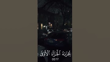 *ما تيسـر مـن سـورة: النجـم**القارئ: ناصـر القطامـي💗* #اكسبلور #دويتو #قران_كريم #duet #حالات_واتس