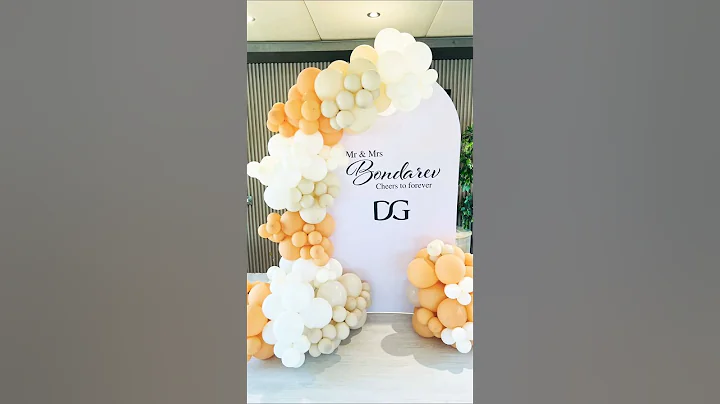 Balloon Arch Made Simple #shorts #party #balloondecor #reels #birthday #balloon #short #balloonarch