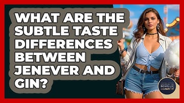 What Are The Subtle Taste Differences Between Jenever And Gin? - Exploring The Benelux