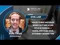 Avoid These Mistakes When Getting A Car Title In Kansas — Overland Park Civil Attorney Shares Tips