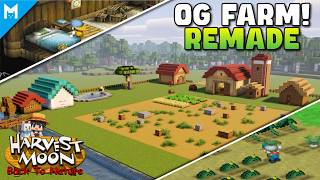 Minecraft: How to Build the Harvest Moon Farm | Tutorial