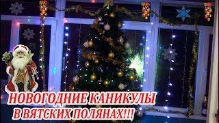 НОВОГОДНИЕ КАНИКУЛЫ В ВЯТСКИХ ПОЛЯНАХ!