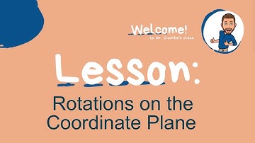 Rotations on the Coordinate Plane