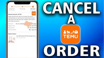How To Cancel a Temu Order (easy guide)