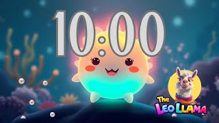 10 Minute Underwater Aquarium Timer | Fun Ocean Countdown for Kids