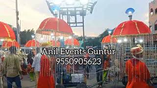 Lighting Umbrellas,Wedding Road Show,Horse BaggiAnil Events Guntur9550905623.Flowershots