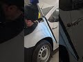 Massive dent vs. PDR rods. Watch the magic happen! ✨🚐 #Repair #CarGuy