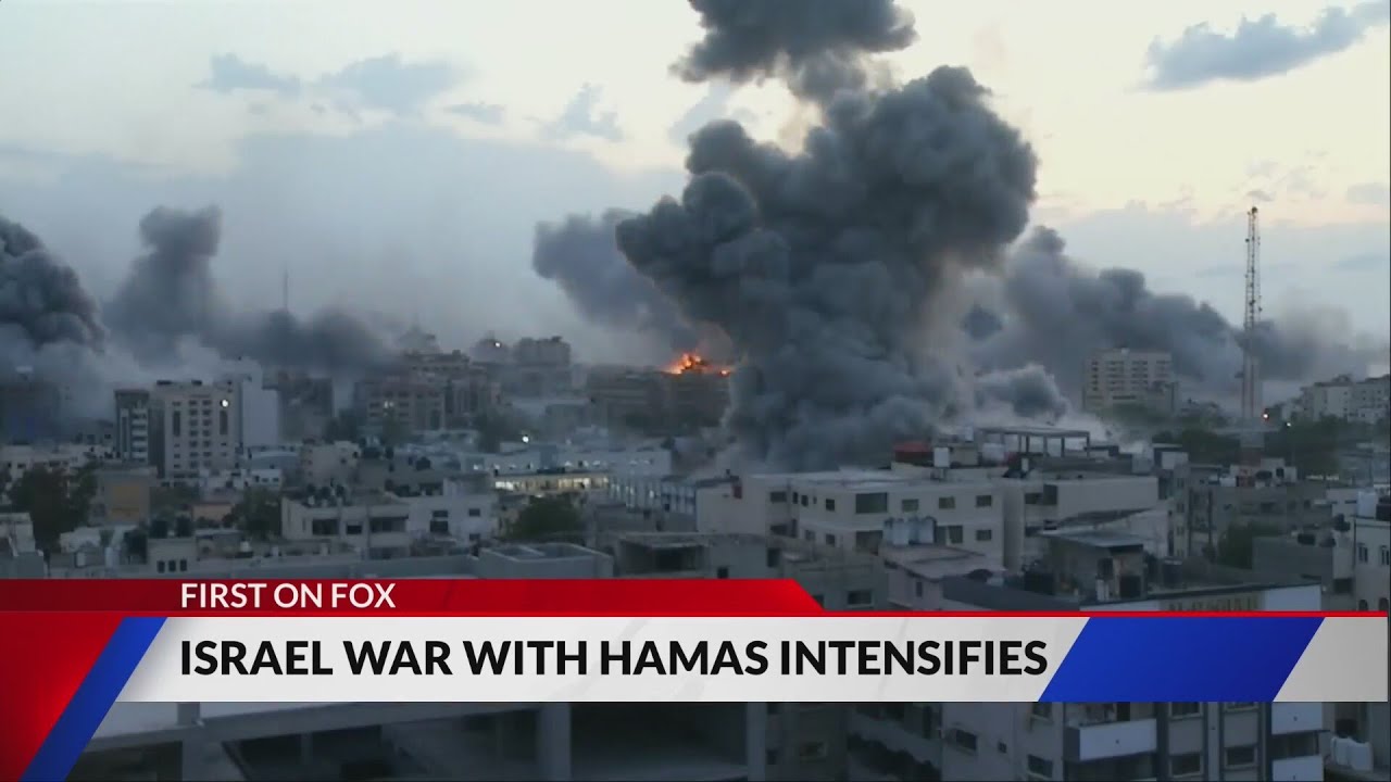 ⁣Israel's war on Hamas intensifies