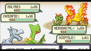 Moltres and... Caterpie? | Pokémon Emerald Randomizer #9 [LIVE]