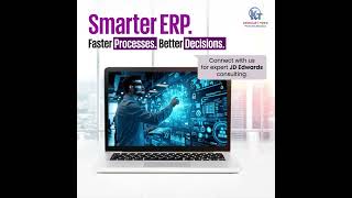 Smarter ERP. Faster processes. Better decisions. JD Edwards  #oracleerp #automobile #erp #innovation
