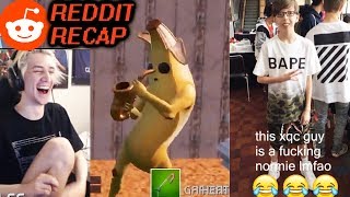 xQc Reacts to Memes Made by Viewers ft. Funny Fortnite Montages | Reddit Recap