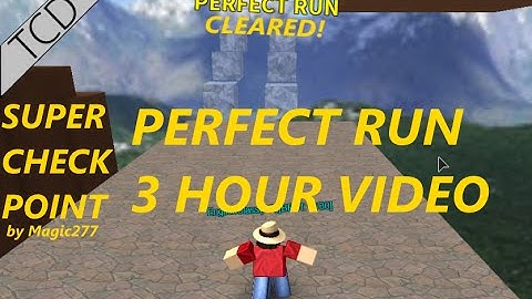 SUPER CHECK POINT!: Perfect Run Twitch Challenge