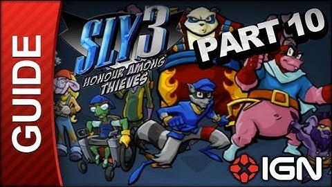 Sly 3: Honor Among Thieves Walkthrough Part 10 - Run 