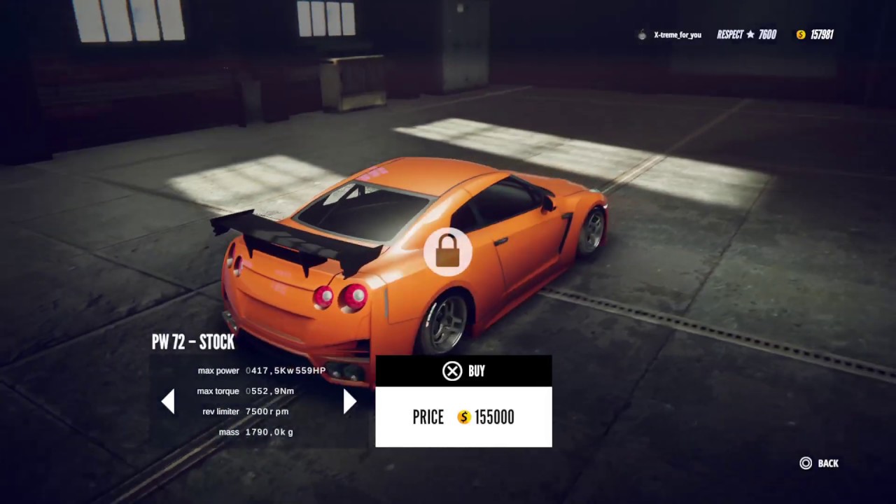 Drift zone! Drifting and buying a GTR (PS4 Pro) YouTube