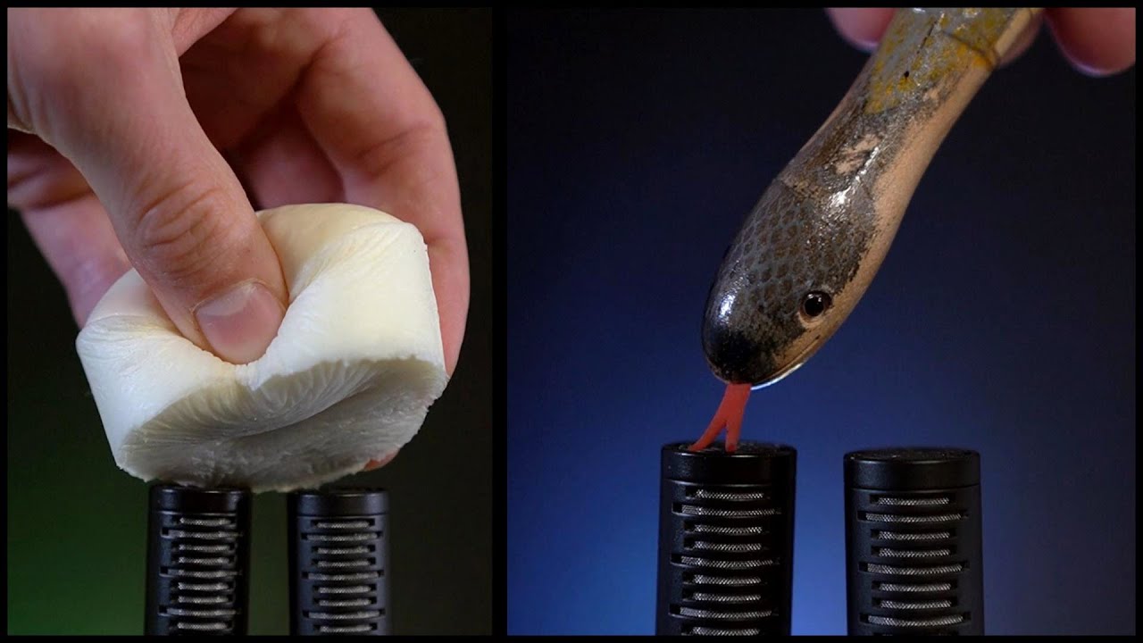 ASMR Mic touching, scratching, tapping