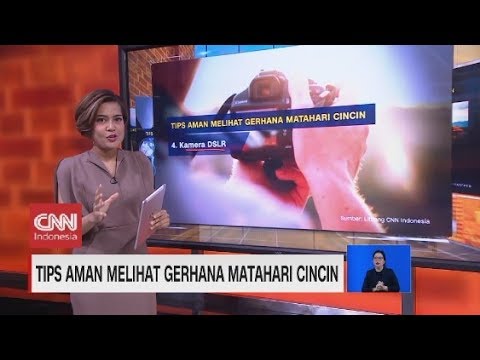 Tips Aman Melihat Gerhana Matahari Cincin