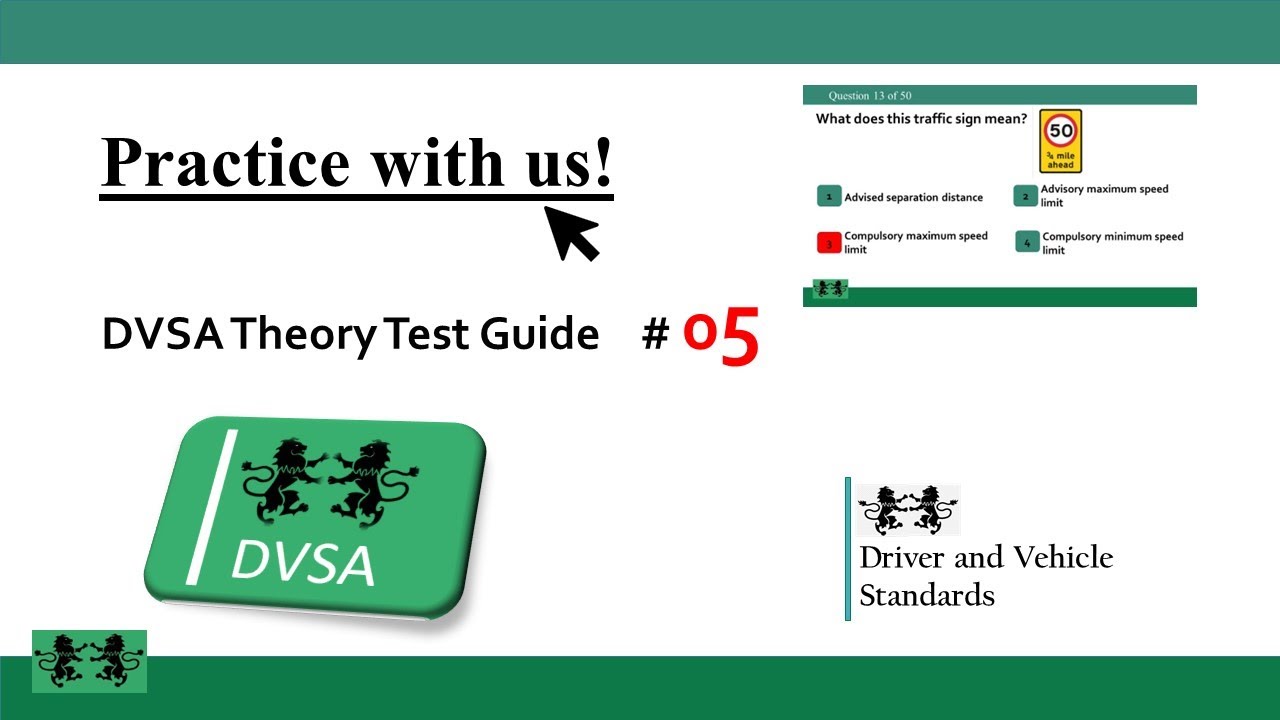 The Official DVSA Theory Test 05 - YouTube