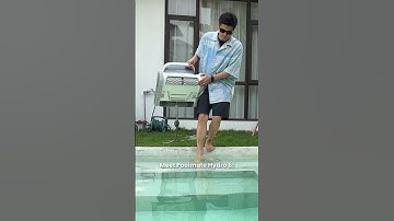 Just how smart can a pool cleaning robot be?  | Poolmate Robot Pool Cleaner   #pvcleaningrobot